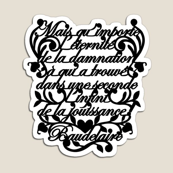 Classics are Cool: Baudelaire Imán