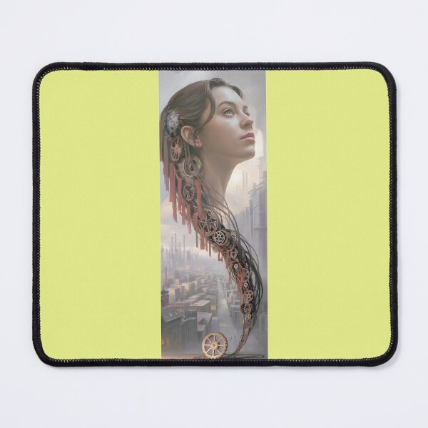 Item preview, Steampunk Girl with City Gears designed and sold by Scott Owens.