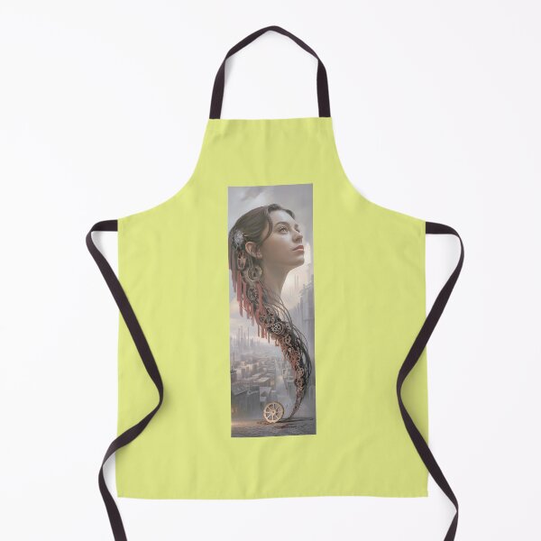 Item preview, Steampunk Girl with City Gears designed and sold by Scott Owens.