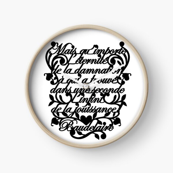 Classics are Cool: Baudelaire Reloj