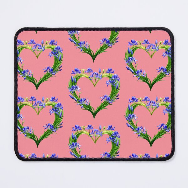 Item preview, Flower Heart Wreath - Agapanthus designed and sold by Chinaberries.