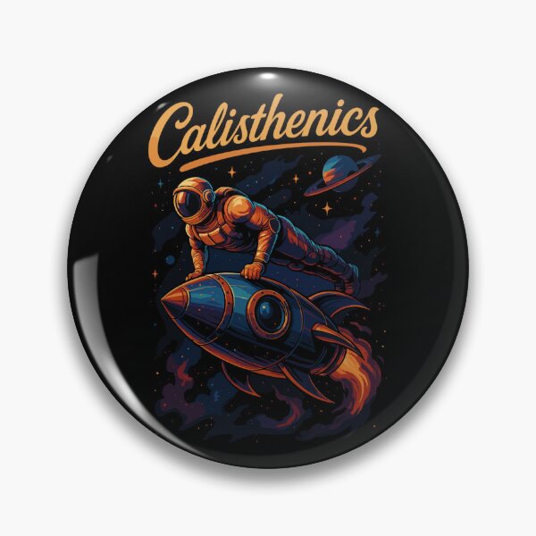 Item preview, Calisthenics Astronaut Push-ups Rocket Gift designed and sold by Pineapple-Tree.