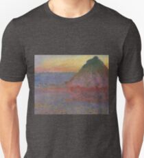 Grainstack von Claude Monet Slim Fit T-Shirt