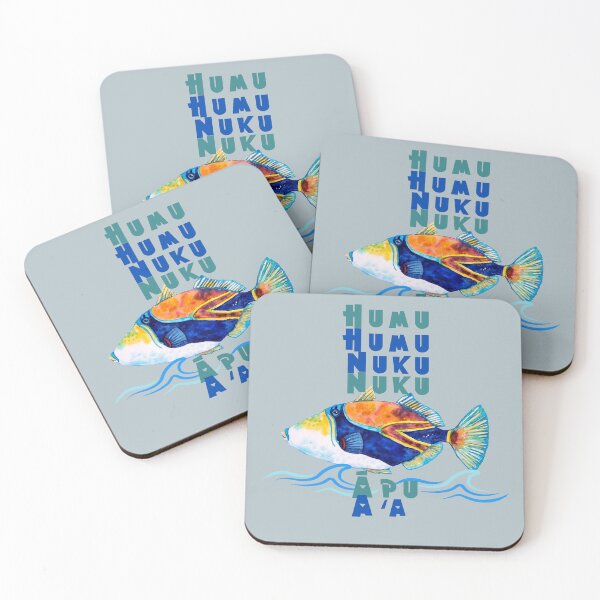 Item preview, Hawaiian State Fish and Wave designed and sold by J Marielle Designs.