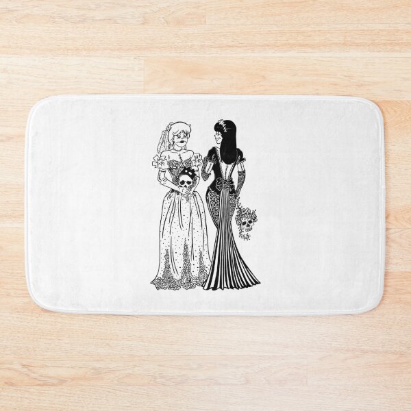 Item preview, Gothic Vintage Brides — Halloween Art Print designed and sold by Atropa Parcae.