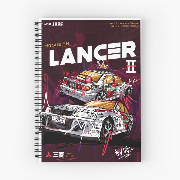 Artikelvorschau, Mitsubishi Lancer Evolution II WRC 1995 Rally entworfen und verkauft von Bryda.