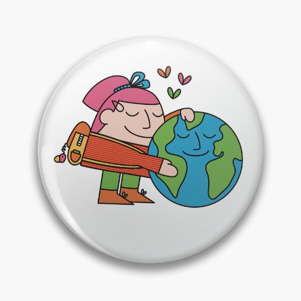 Item preview, Save the planet (girl) designed and sold by shanaz00ilustra.