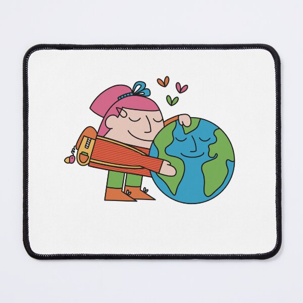 Item preview, Save the planet (girl) designed and sold by shanaz00ilustra.