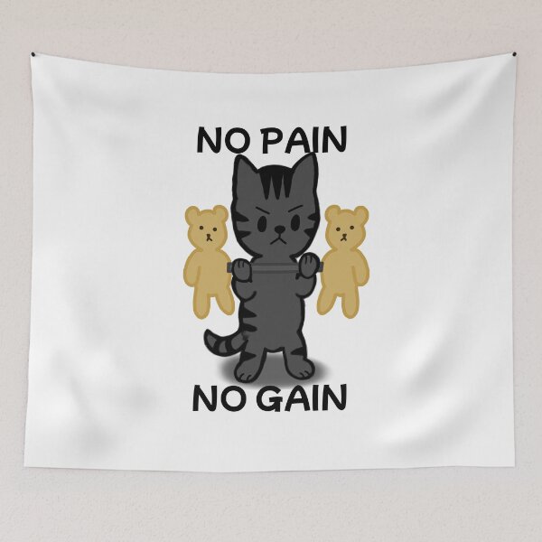 Item preview, No Pain No Gain designed and sold by toni-aguilar22.