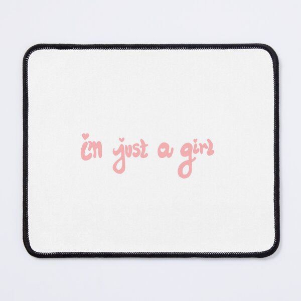 Item preview, cutie quote im just a girl designed and sold by kelizzies.