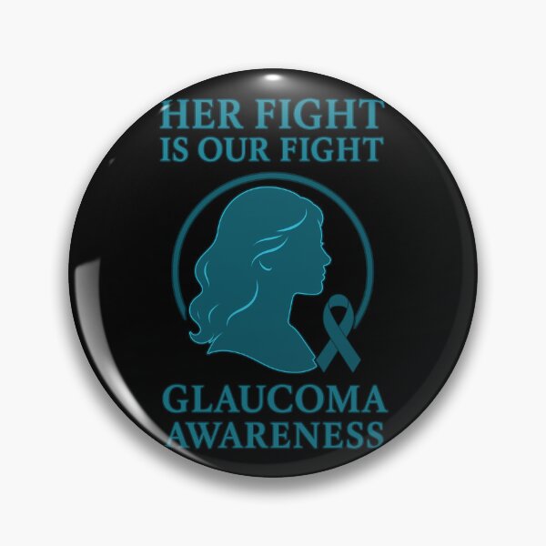 Item preview, Her Fight Is Our Fight Glaucoma Awareness designed and sold by Eyepatch-Jacks.