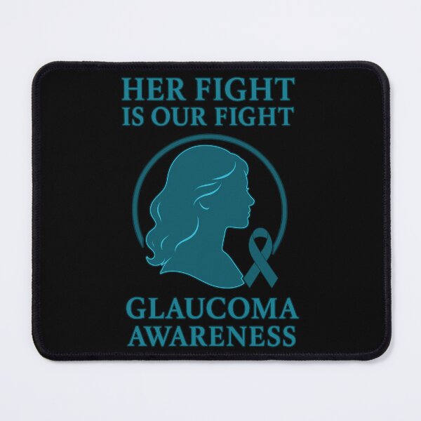 Item preview, Her Fight Is Our Fight Glaucoma Awareness designed and sold by Eyepatch-Jacks.