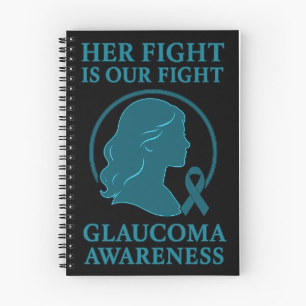 Item preview, Her Fight Is Our Fight Glaucoma Awareness designed and sold by Eyepatch-Jacks.