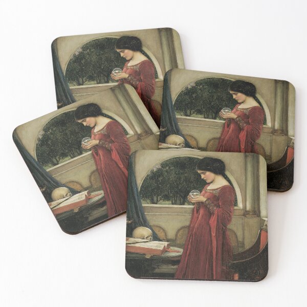 Item preview, The Crystal Ball - John William Waterhouse designed and sold by forgottenbeauty.