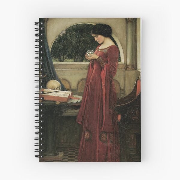 Item preview, The Crystal Ball - John William Waterhouse designed and sold by forgottenbeauty.