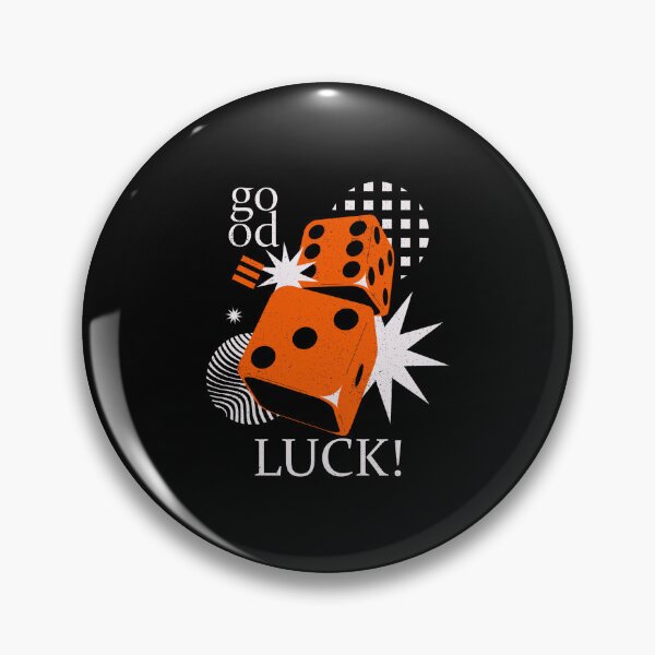Item preview, Good Luck – Retro Dice Design designed and sold by designsoftinaa.