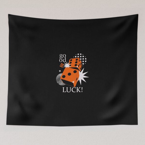 Item preview, Good Luck – Retro Dice Design designed and sold by designsoftinaa.