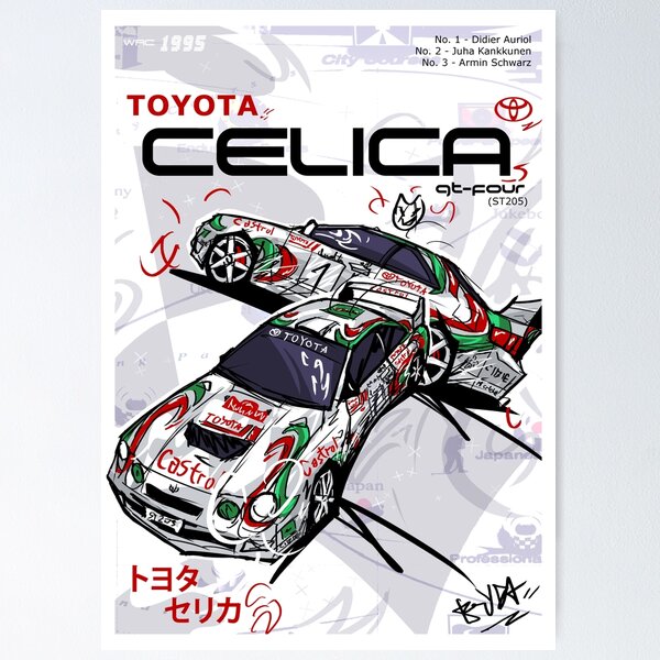 Item preview, Toyota Celica GT-four WRC 1995 designed and sold by Bryda.