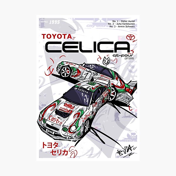 Item preview, Toyota Celica GT-four WRC 1995 designed and sold by Bryda.