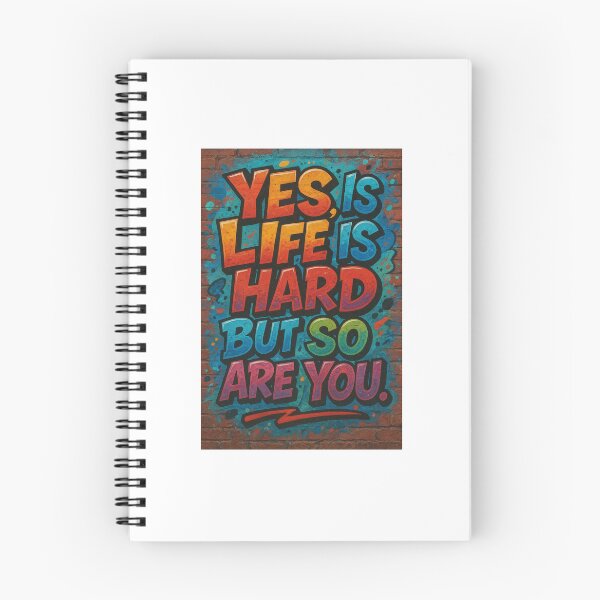 Item preview, Yes life is hard but so are you designed and sold by spyparcam.