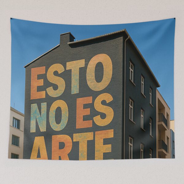 Item preview, "Esto no es Arte" or "This is not Art" designed and sold by Tecno-Art-Land.