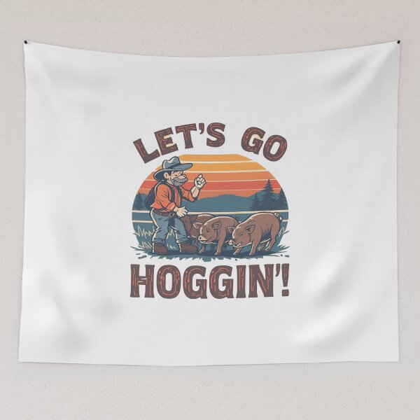 Item preview, Let's go hoggin'! designed and sold by NicMacTees.