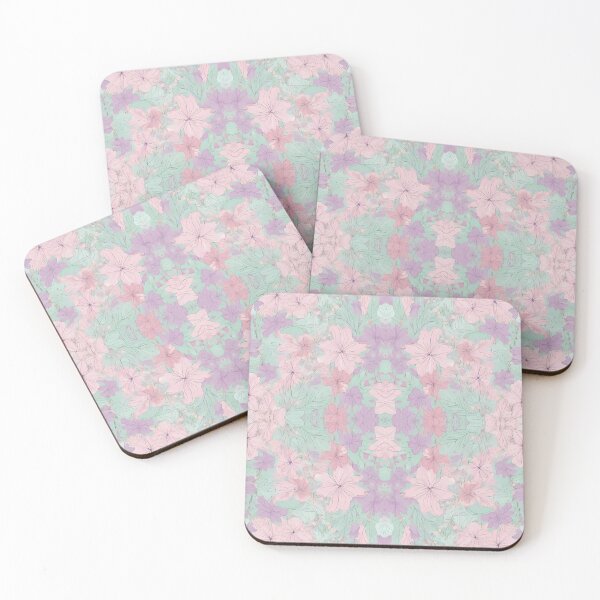 Item preview, Pastel Blossom Garden – Seamless Floral Pattern designed and sold by Afraadil001.