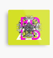BOLD Metal Print
