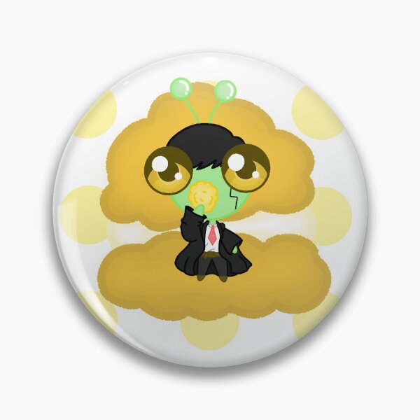 Item preview, alien cream puff muscle wizard designed and sold by mellopoppi.