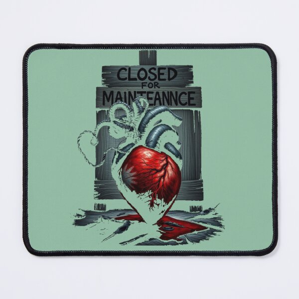 Item preview, Psychological Horror: Closed For Maintenance - Gothic Mind & Heart Dark Art designed and sold by karim38.