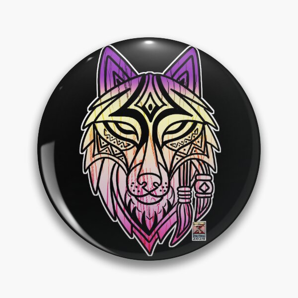 Artikelvorschau, Stammeswolf entworfen und verkauft von KnightsMagi-Art.