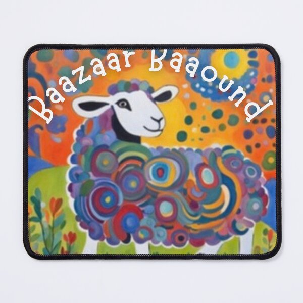 Item preview, Bazaar Bound Sheep Pun designed and sold by IvaRenee.