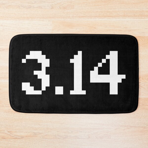 Item preview, 3.14 Pi in 8-bit Pixel designed and sold by Memes N Lore .