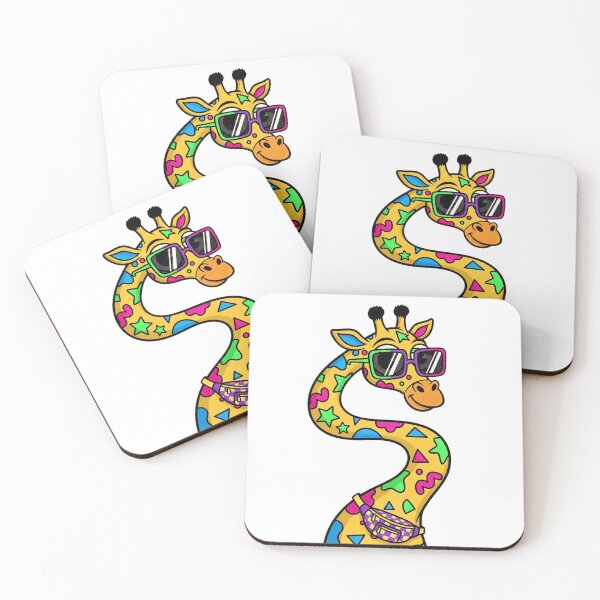Artikelvorschau, Giraffe | Anmutige und verspielte, von Wildtieren inspirierte Grafik entworfen und verkauft von Tw1nsAIArt.
