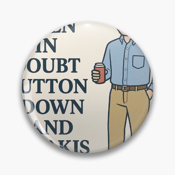Item preview, button down and khakis designed and sold by shererblac.