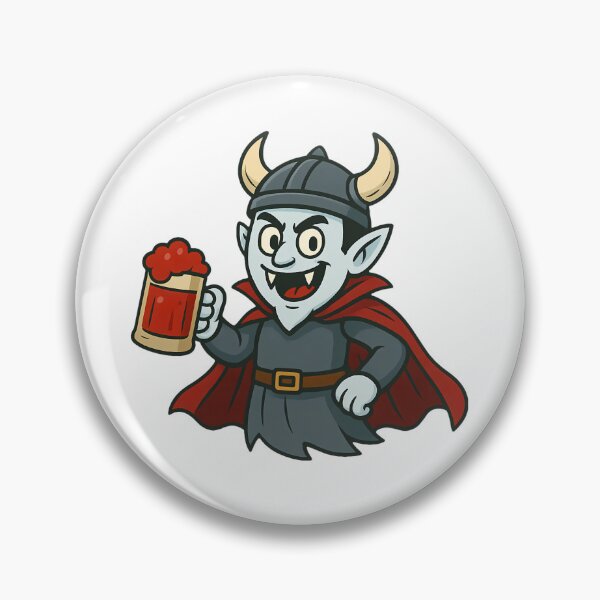 Item preview, Cartoon Vampire Viking designed and sold by NorseDrip.
