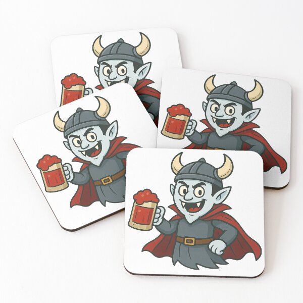 Item preview, Cartoon Vampire Viking designed and sold by NorseDrip.