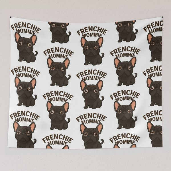 Item preview, Dog Mom Sticker – Funny French Bulldog with Big Eyes | Frenchie Sticker Gift for Dog Lovers designed and sold by latestmerchshop.