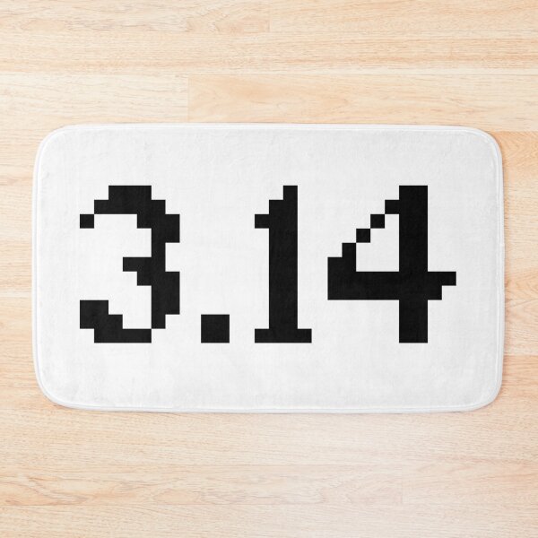 Item preview, 3.14 Pi in 8-bit Pixels designed and sold by Memes N Lore .