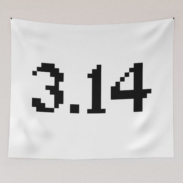Item preview, 3.14 Pi in 8-bit Pixels designed and sold by Memes N Lore .