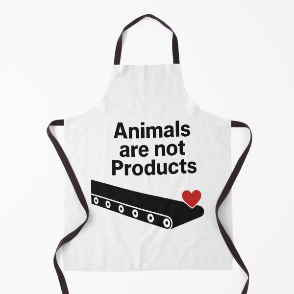 Item preview, Animals Are Not Products Go Vegan Stop Animal Exploitation Assembly Line Factory Farming Animal Suffering designed and sold by Annika Shurafa.