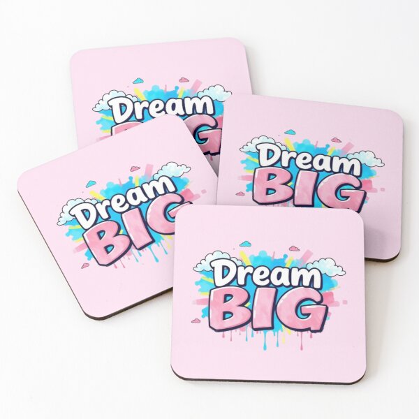 Item preview, Dream Big - Colorful Drip Font Motivation designed and sold by NewAspect.