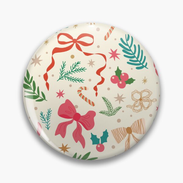 Artikelvorschau, Weihnachtsschleifen & Stechpalmenmuster – Festliches nahtloses Feiertagsdesign entworfen und verkauft von Rechtop.