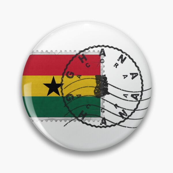 Item preview, Ghana Accra Stamp with National Flag and Postmark designed and sold by Allexxandar.