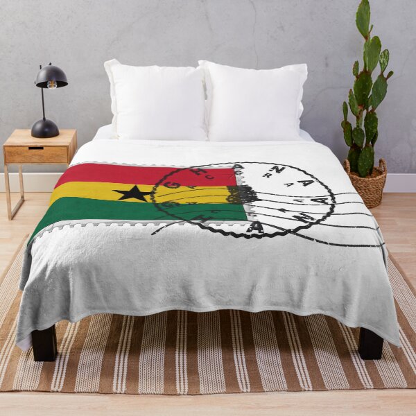 Item preview, Ghana Accra Stamp with National Flag and Postmark designed and sold by Allexxandar.