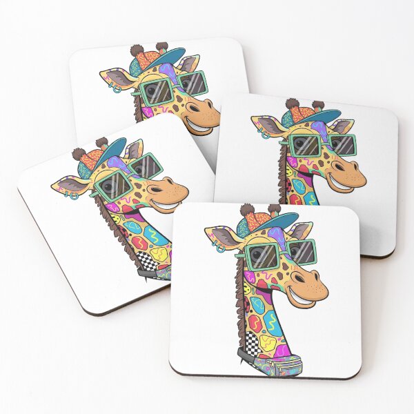 Artikelvorschau, Giraffe | Anmutige und verspielte, von Wildtieren inspirierte Grafik entworfen und verkauft von Tw1nsAIArt.