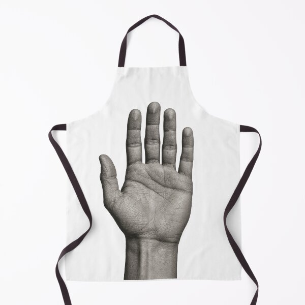 Item preview, Anatomical Hand Drawing in Black and White designed and sold by weirdfishes123.