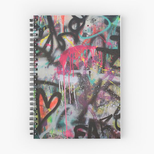 Item preview, Abstract graffiti retro wall art designed and sold by jkalani.