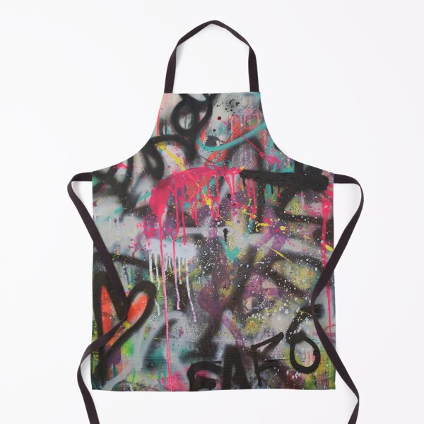 Item preview, Abstract graffiti retro wall art designed and sold by jkalani.
