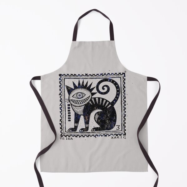 Item preview, stamp of surreal cat designed and sold by Mike Kiev art.
